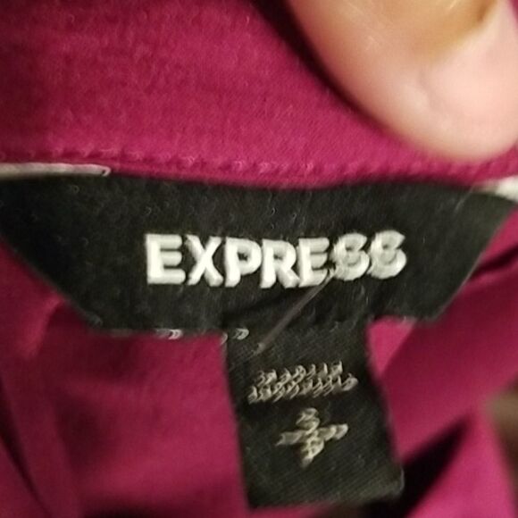 Express Keyhole Style Blouse Size S - Picture 6 of 7
